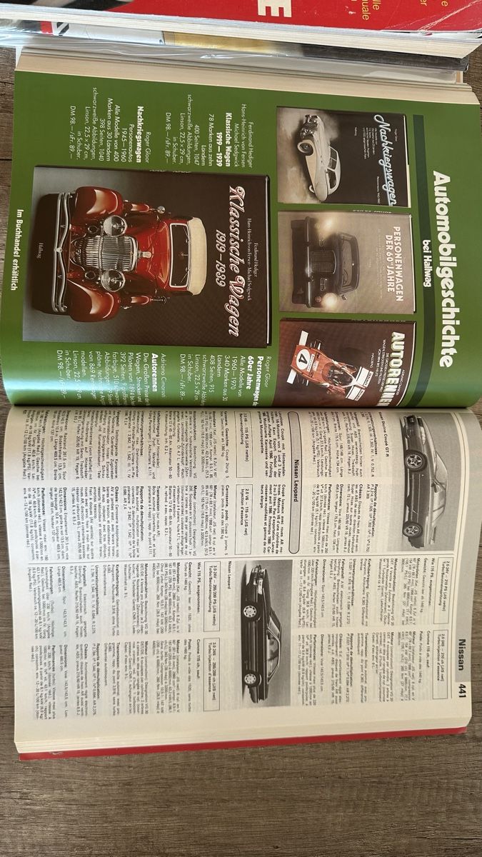 Libri: REVUE AUTOMOBILE Catalogue 1991 – Nuovo (secondo la descrizione) da Tolochenaz venduto da Dorry01 6