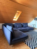 4er Sofa Söderhamn mit Recamiere, Anthrazit