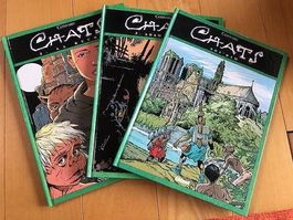 3 bd de la série : chats par le dessinateur Convard