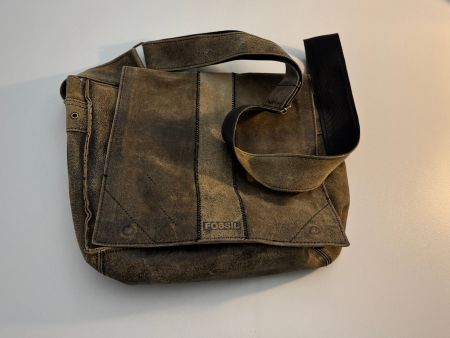 Leder Umhängetasche Fossil