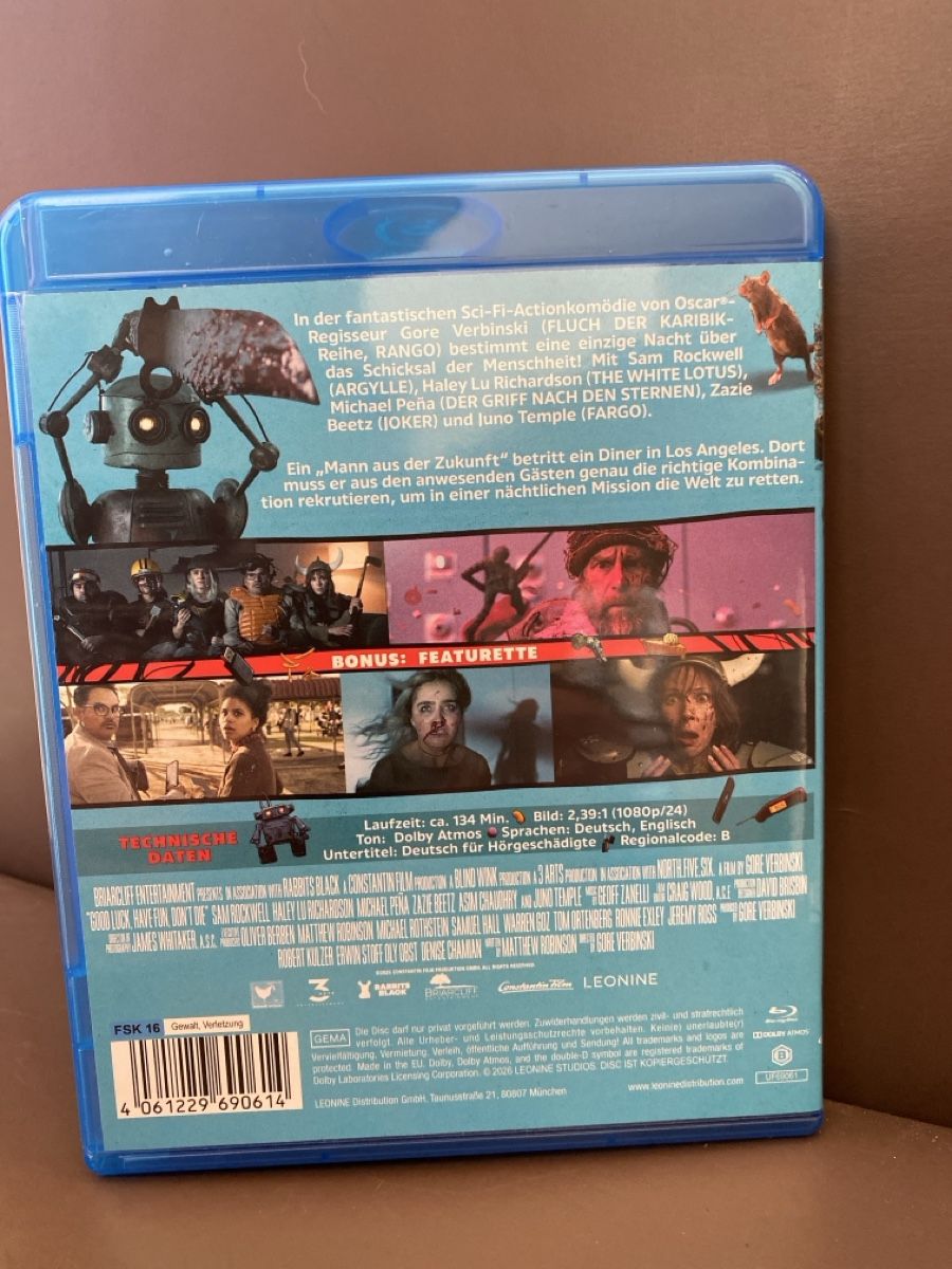 Tutti i DVDs: Good Luck, have fun, don't die – Usato da Burg AG venduto da Lobo016 1