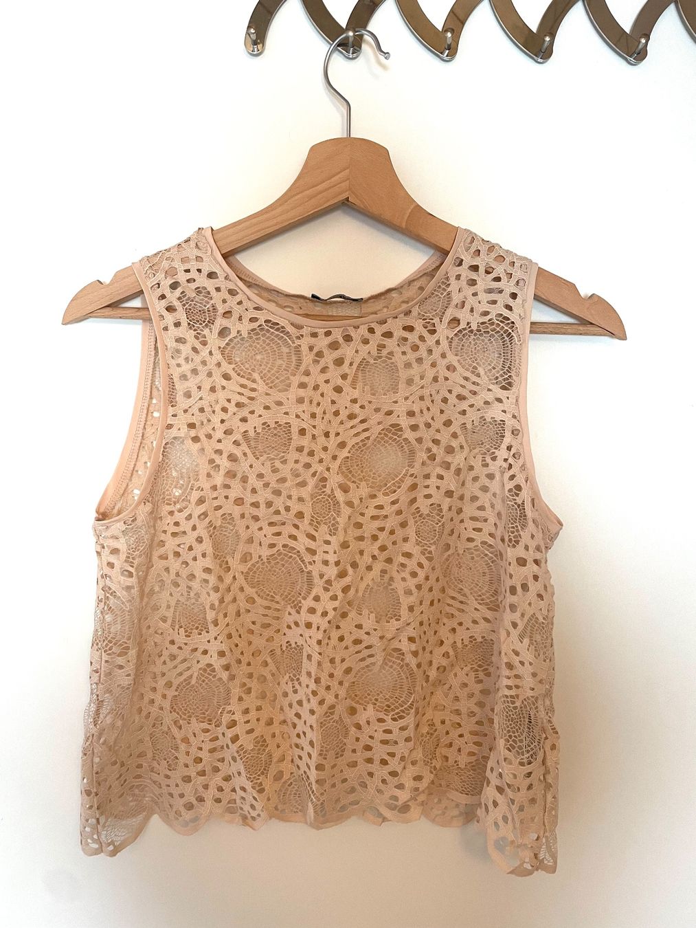 Zara Tops: Zara Spitzentop (S) – D'occasion à Triesen par antonellaaa_
