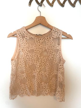Zara Spitzentop (S)