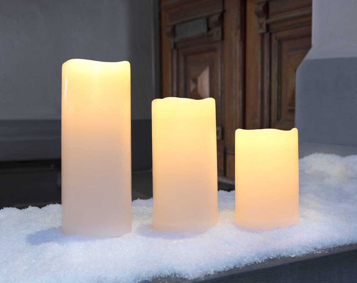 Candele: LED Kerze - 3er Set – Nuovo e nell'imballaggio originale da Jegenstorf venduto da Bracher_Store 7
