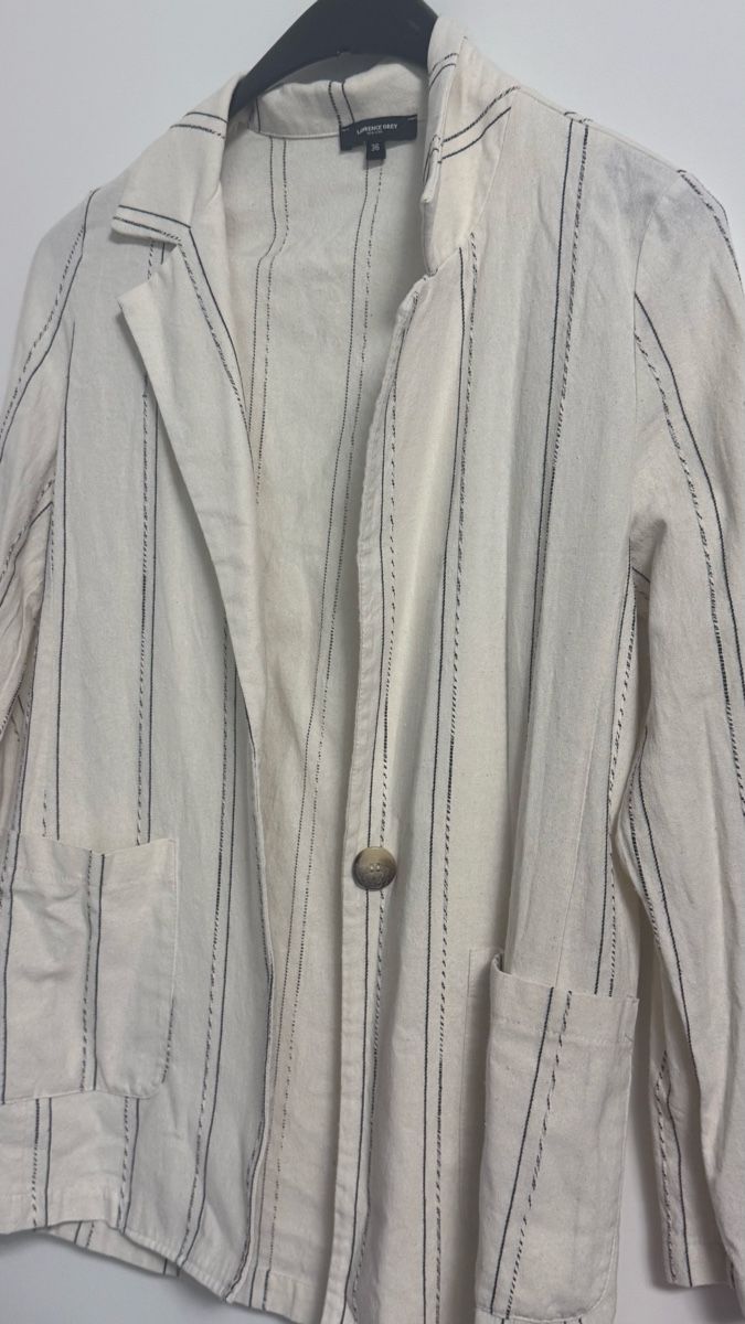 Completi & Tailleur: Ensemble Blazer & Short Lawrence Grey - Rayures - T 36 50 – Usato da Cham venduto da Ezhdoll 3
