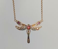 Halskette mit Libelle Silber 925