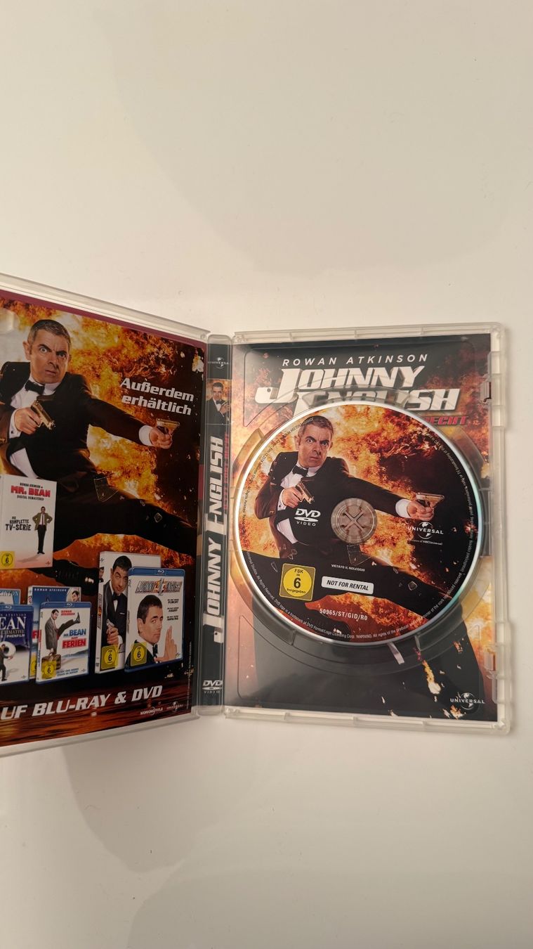 Alle DVDs: Johnny English 2 DVD Rowan Atkinson Comedy – Gebraucht aus Schindellegi von zeitlos.vintage 1