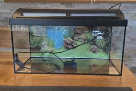 Aquarium Set mit Zubehör gebrauchter Zustand