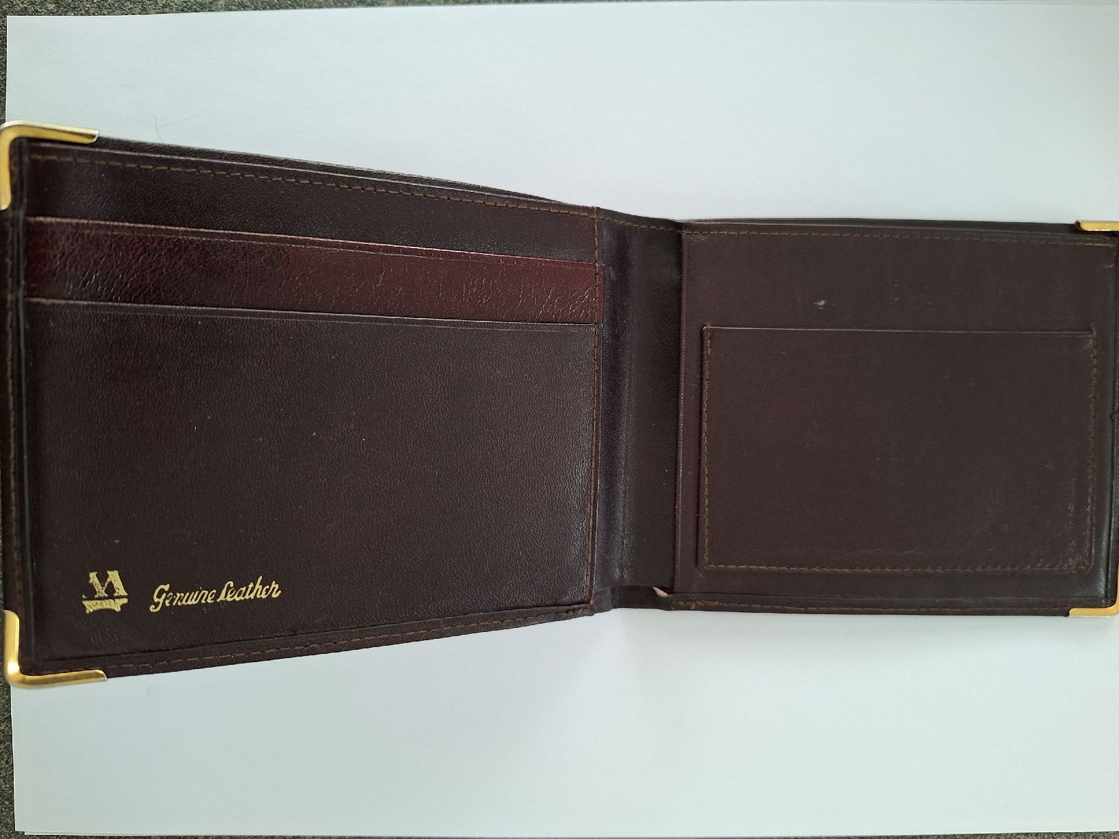 Brieftaschen: PORTEMONNAIE - Leder Dunkelbraun – Gebraucht aus Steinhausen von togoraul123 1