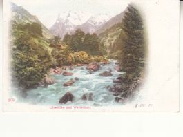 Lütschine Wetterhorn 1901