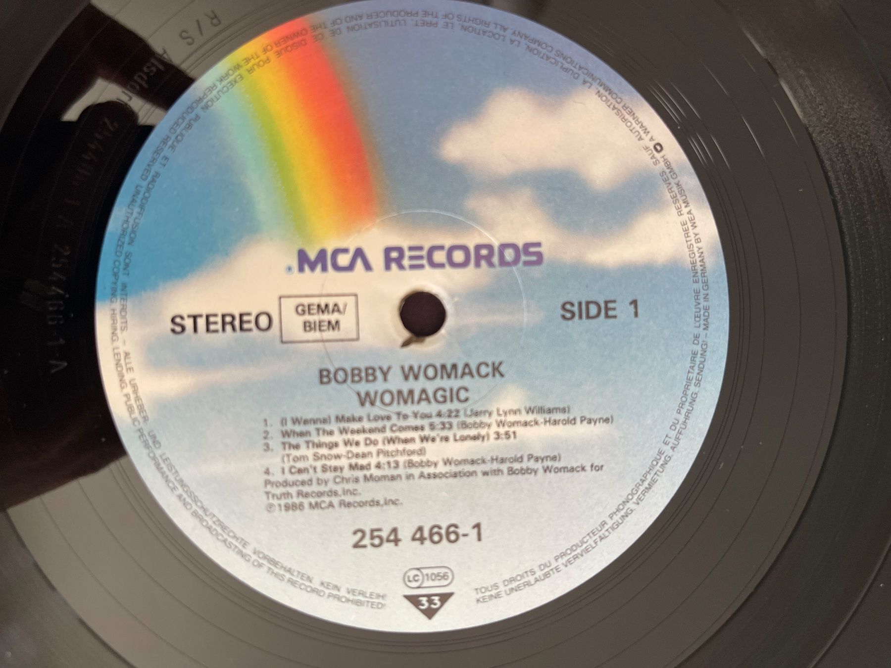 Dischi in vinile: A271/Bobby Womack - Womagic – Usato da Frutigen venduto da Philippe_jsp 2