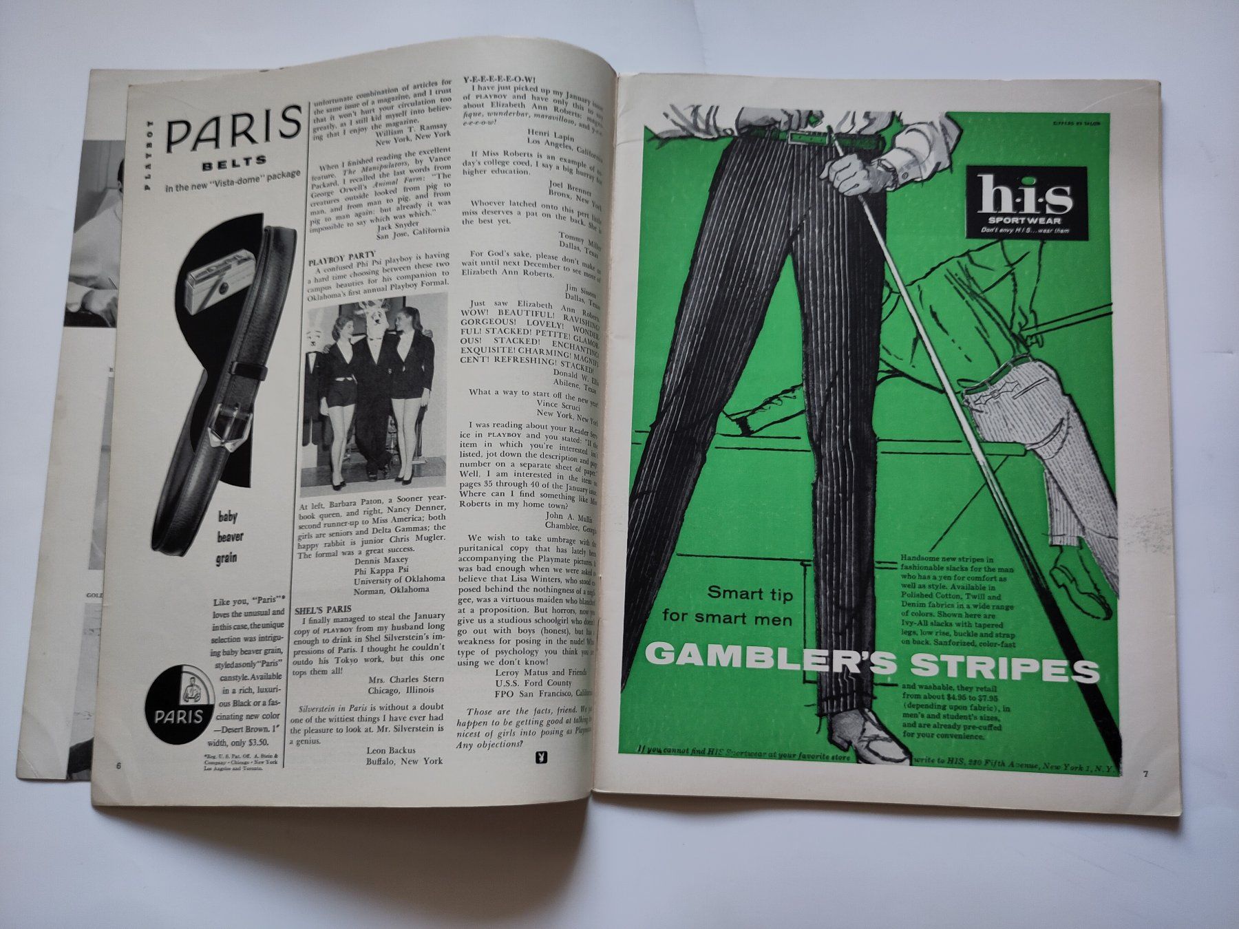 Revues & Magazines: Playboy Magazin April 1958 – D'occasion à Schaffhausen par RolfMeister 2