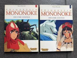 Prinzessin Mononoke Comic Band 1& 2 Carlsen