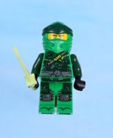 LEGO Minifigur Lloyd - Hunted Robe, Green Wrap Type 4