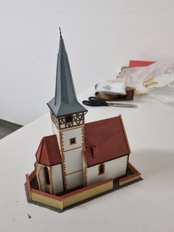 Petite Chapelle-HO 1/87-KIBRI 39781 diorama modélisme ferroviaire