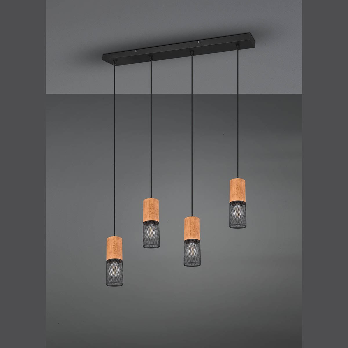 Lampadari & plafoniere: Pendelleuchte, 65 cm x 9 cm, Holz – Nuovo (secondo la descrizione) da Kreuzlingen venduto da Smart-Light 2