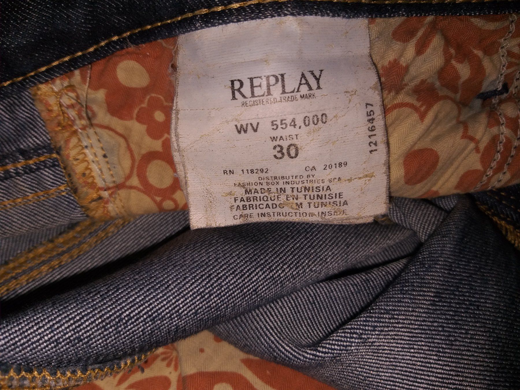 Replay Jeans: REPLAY  Jeans  Taille / Grosse W 30 – Usato da Cossonay-ville venduto da Super-Price-Quality 7