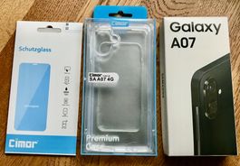 Ungeöffnet Samsung Galaxy A 07 mit 128Gb Farbe:Schwarz