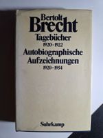 Bertolt Brecht - Tagebücher 1920-1922 & Biographie 1975