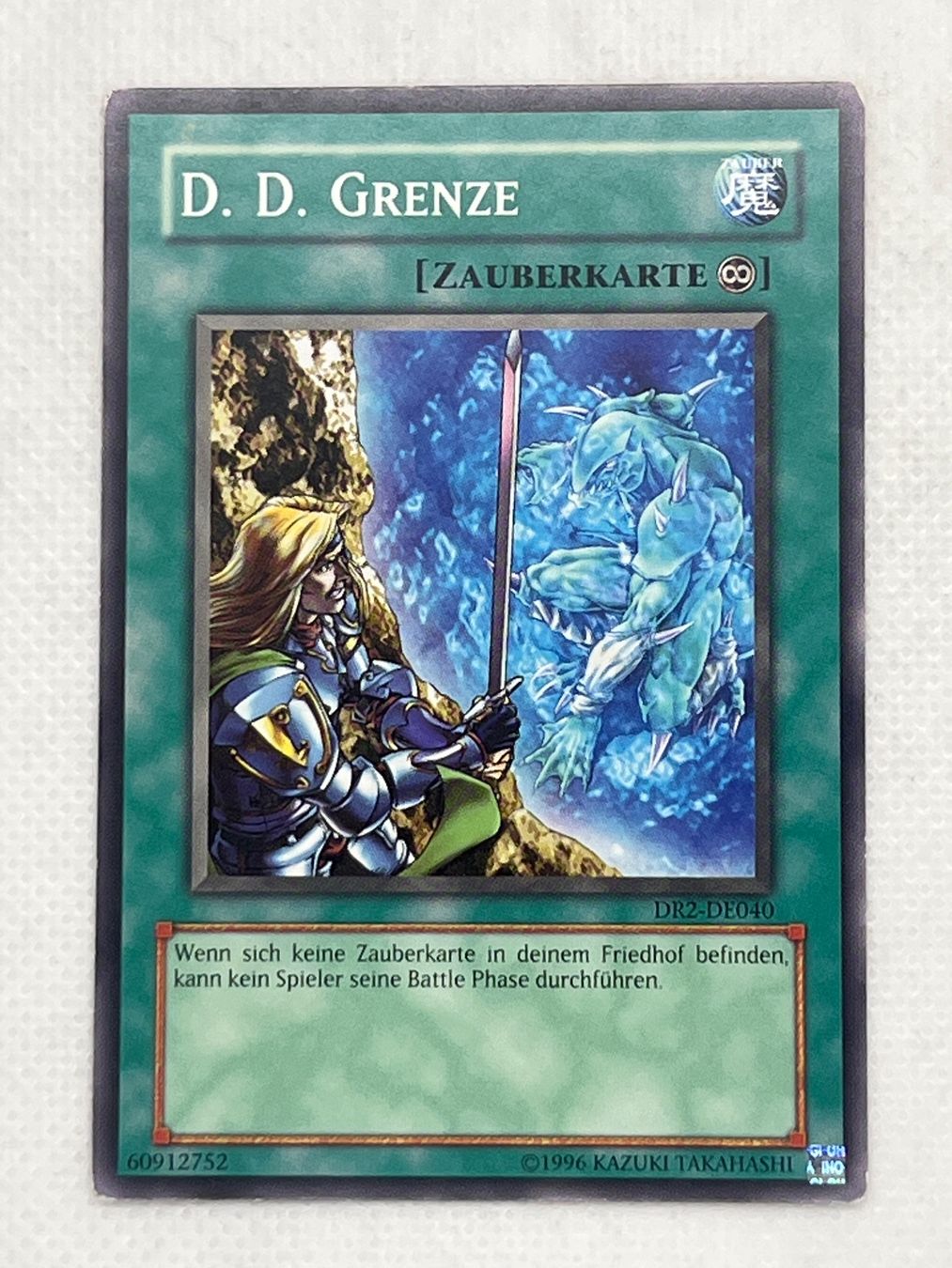 Yugioh Sammelbilder & Trading cards: Yu-Gi-Oh! D.D. Grenze DR2-DE040 Deutsch Common – Gebraucht aus Hinterkappelen von Kim1992