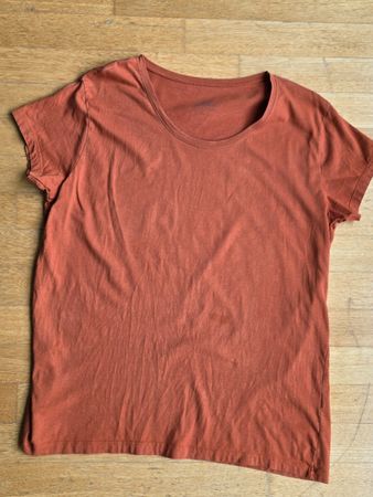 Damen T-Shirt orange-rost Grösse XXL