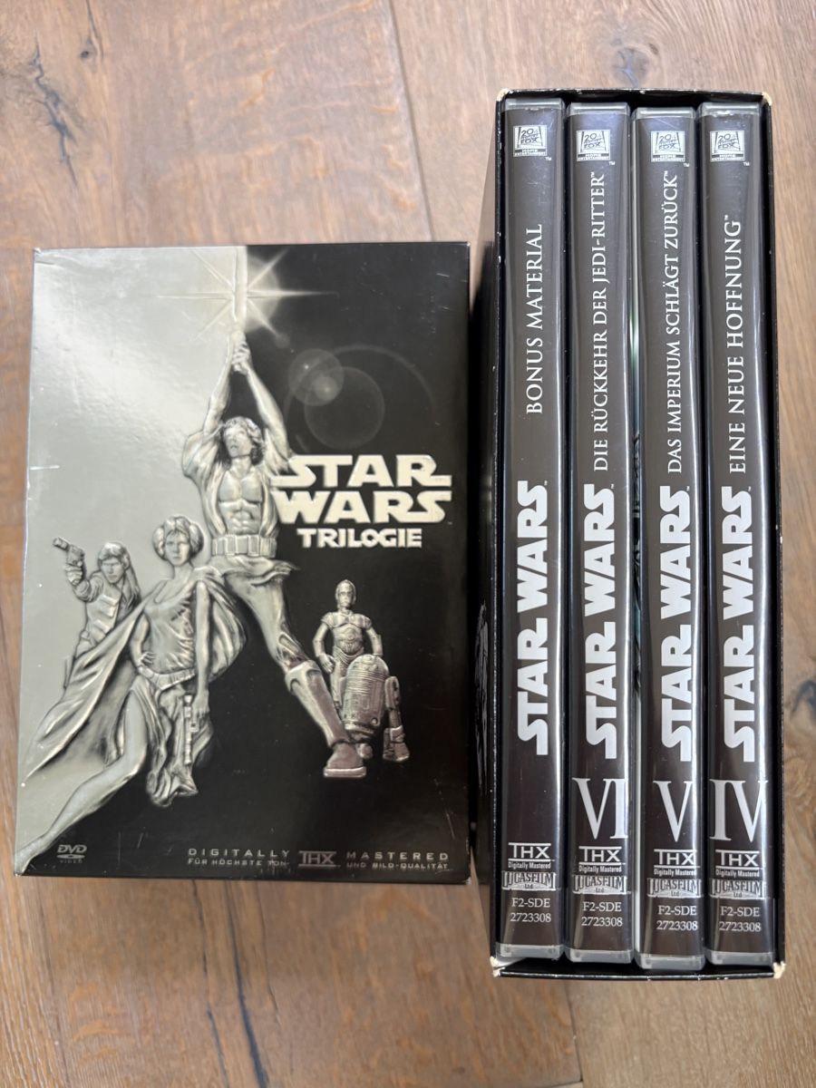Alle DVDs: Star Wars Trilogie  – Gebraucht aus pratteln von V14schild 1