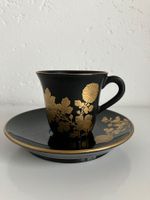 Japan aus der Meiji Era: Urushi Lack Espresso Kaffee Set