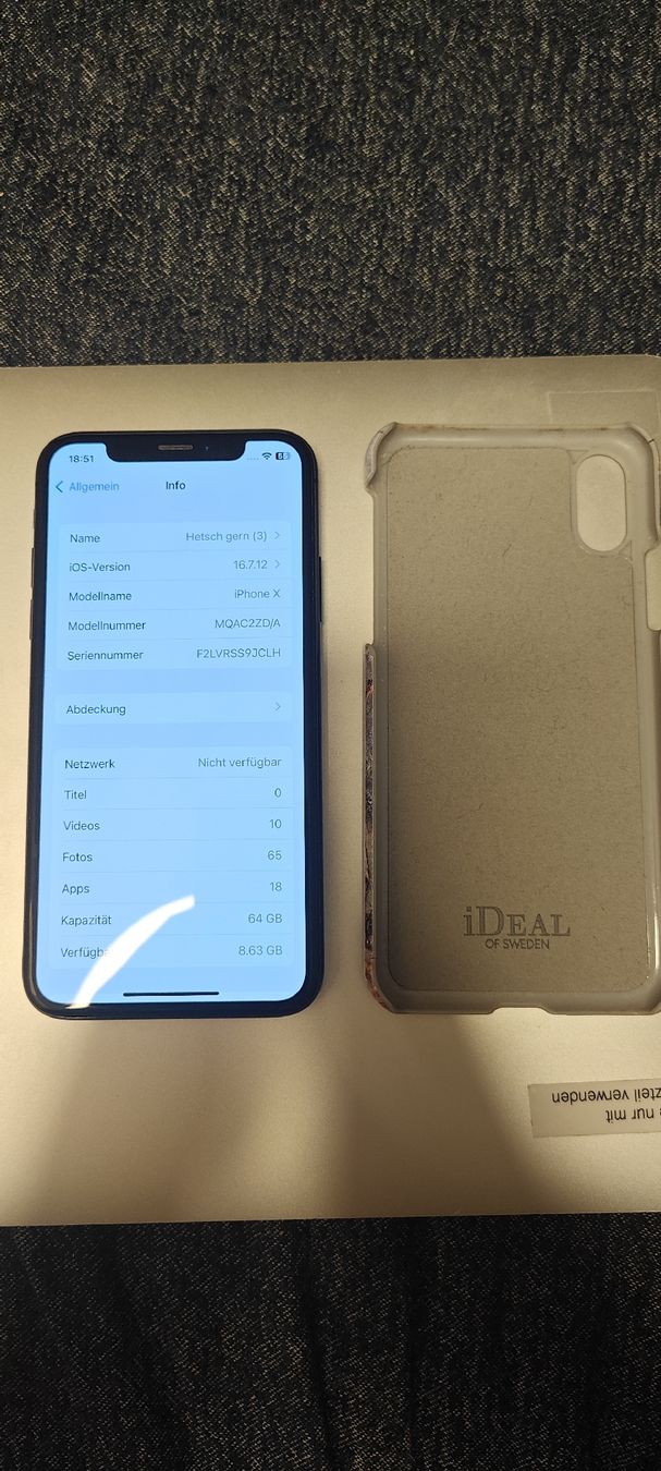 Apple Telefoni cellulari / Smartphones: Iphone X neuwertiger Zustand – Nuovo (secondo la descrizione) da Ehrikon venduto da noa_vyp5 2
