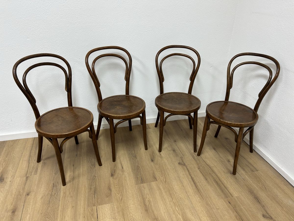Horgen Glarus Sedie: 4er Set Horgen Glarus Bistrostühle – Usato da Basel venduto da MoebelSackmann 1