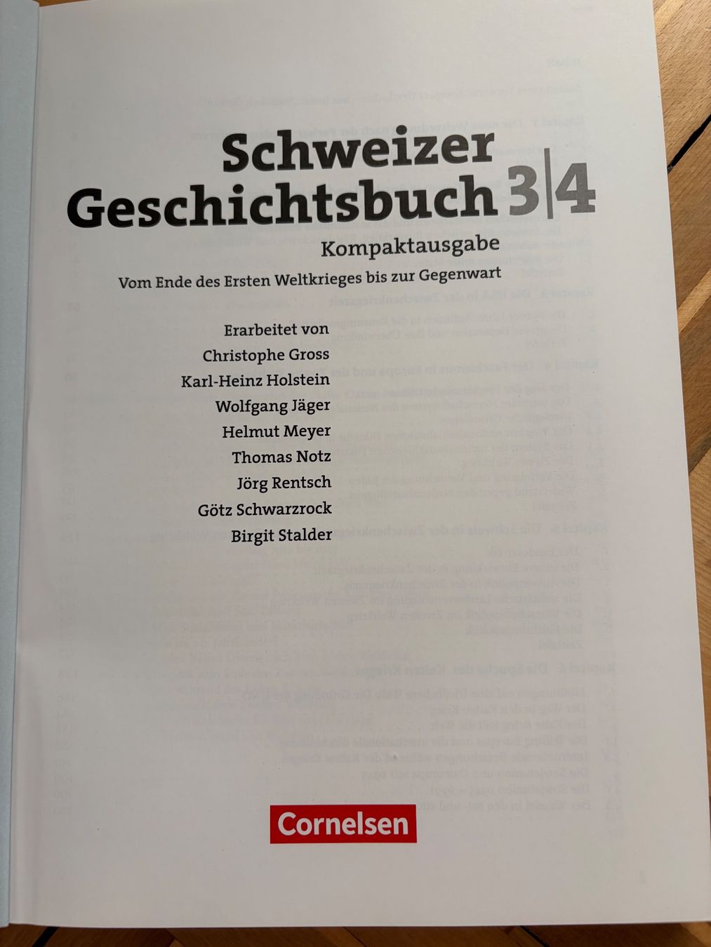 Livres: Schweizer Geschichtsbuch 3|4 Kompaktausgabe / Cornelsen /neu – Neuf (Voir description) à Zürich par Hoco0 2