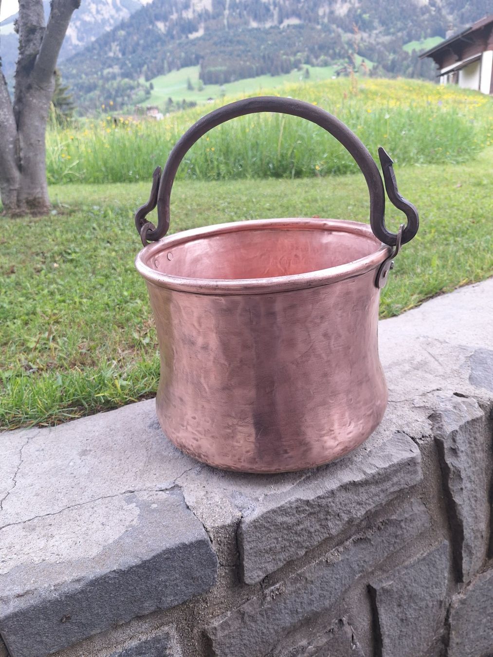 Pentole: CHAUDRON Cuivre 10l. – Usato da Val-d'Illiez venduto da illiez