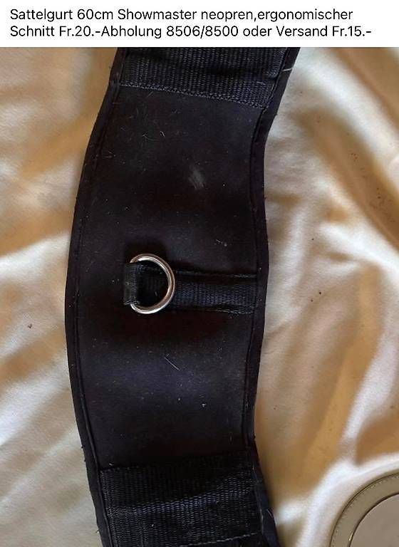 Selle & Accessori: Sattelgurt diverse Grössen und Materialien – Usato da Lanzenneunforn venduto da vario714 4