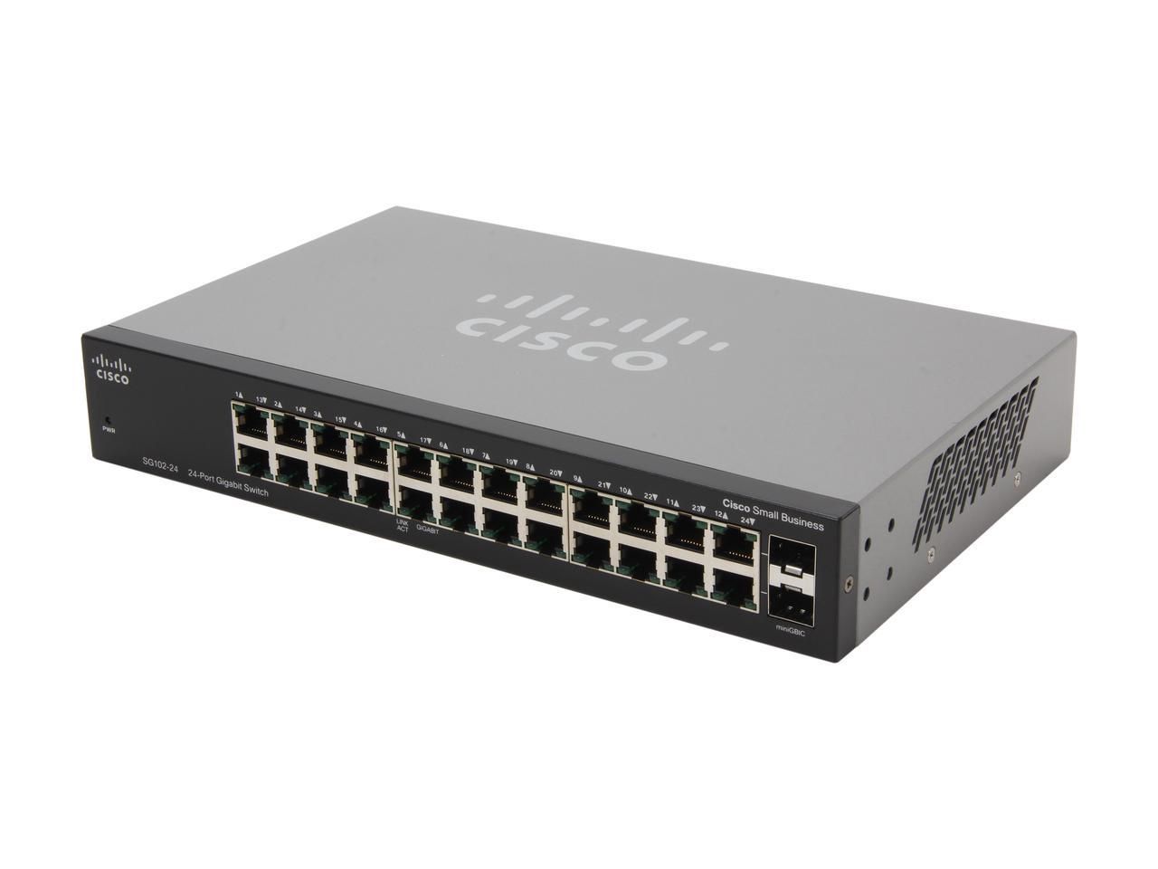 Cisco Hub & Switch: Cisco SG102-24 – Usato da Chermignon venduto da telmoalmeida 1