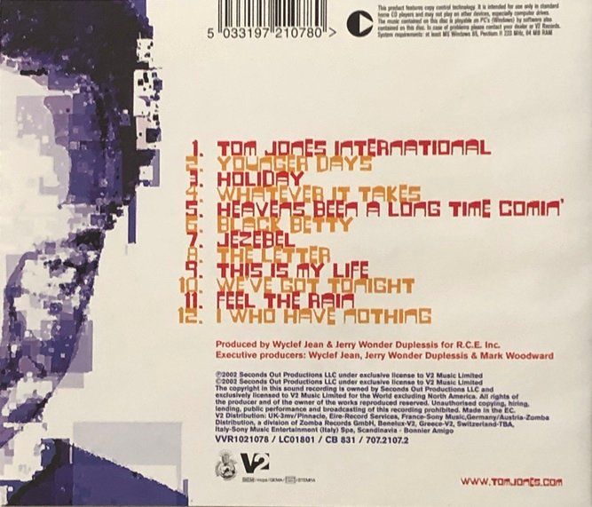 CD: Tom Jones - Mr. Jones – Usato da Grüningen venduto da azulverde 1