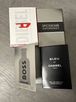 Herren Parfüm Miniaturen Set: Chanel, Boss, Diesel, VRolf (5