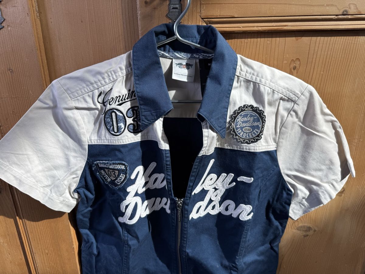 Harley-Davidson Camicette: HARLEY DAVIDSON Damen Bluse -  Grösse M – Usato da Gurmels venduto da topsommer 1