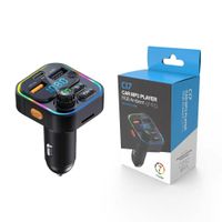 Auto FM-Transmitter Bluetooth BT 5.3, Freisprechen und Laden