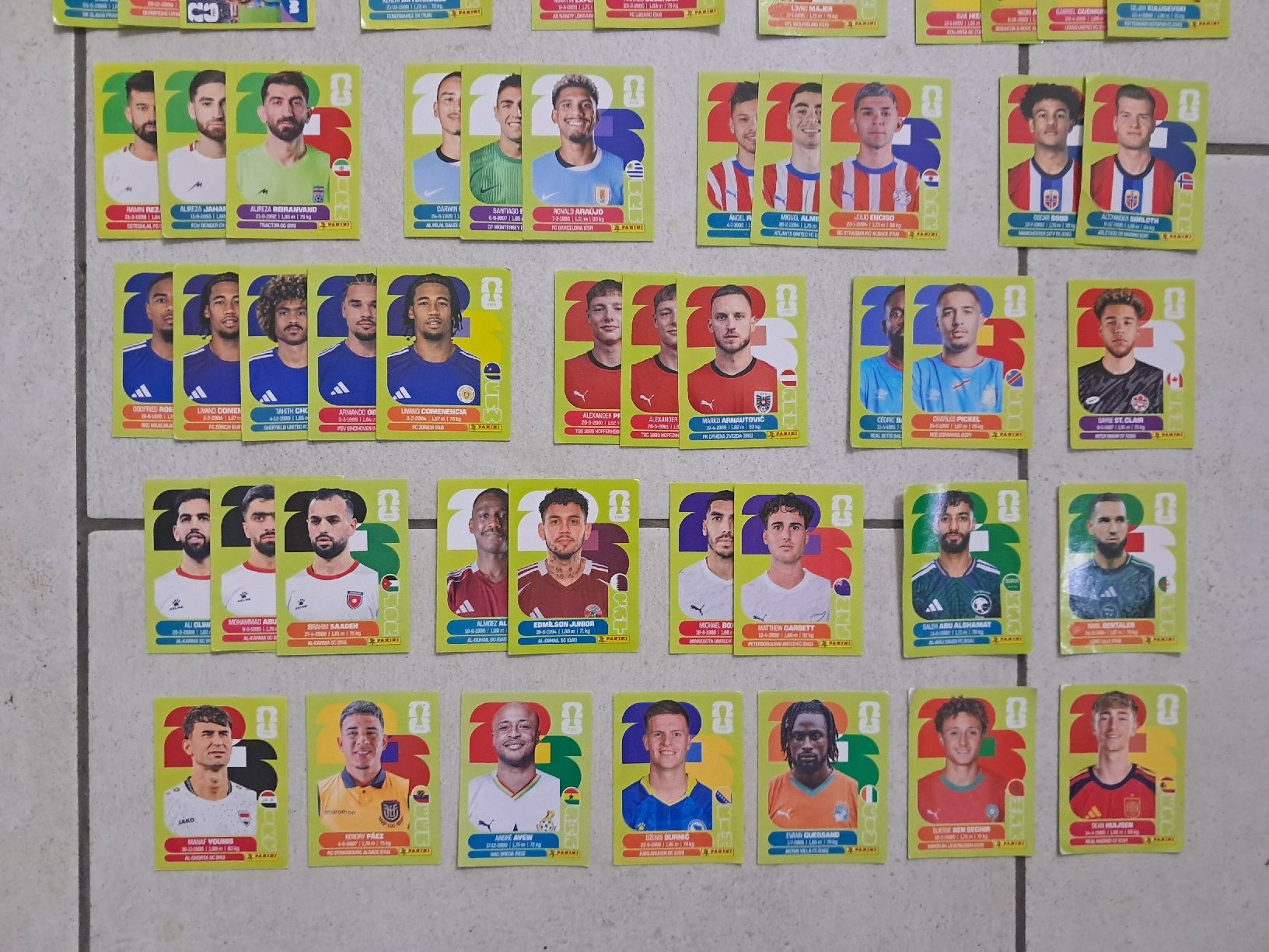 Panini Carte collezionabili: 71× Panini Sticker WM 2026 – Nuovo (secondo la descrizione) da Weinfelden venduto da Da-ryn01 2