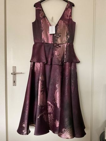 MARCHESA NOTTE Kleid Gr 38 NEU, NP 1‘379 Cocktail Kleid