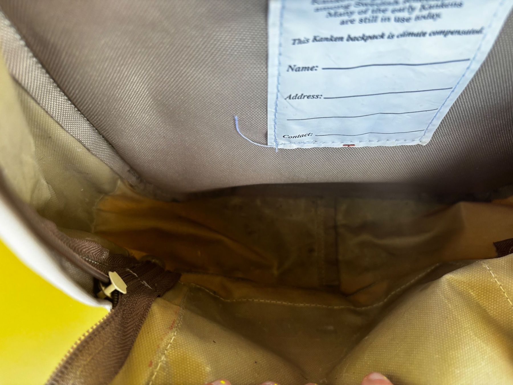 Fjällräven Rucksäcke: FJÄLLRÄVEN beiger Rucksack – Gebraucht aus Zürich von missmodernage 7
