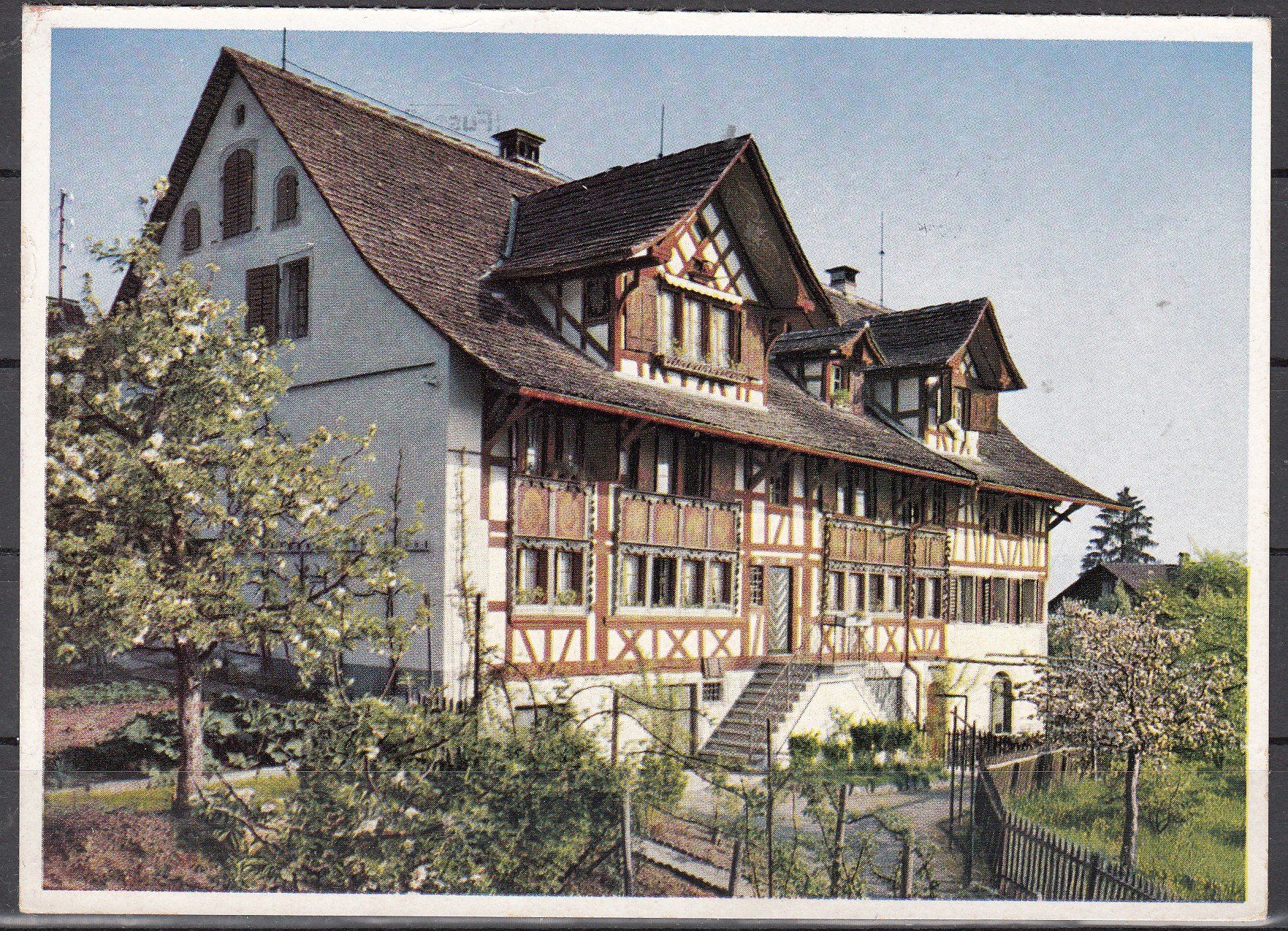 Cartoline postali: Ak Riegelbau Wädenswil ZH 1961 – Usato da Herrliberg venduto da Lfrifda