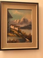 Quadro artista su tela
