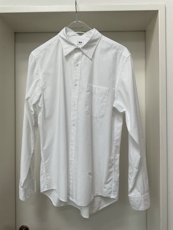 Uniqlo Hemd Weiss, 1x Getragen, Grösse S