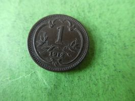 Oesterreich 1912, 1 Heller