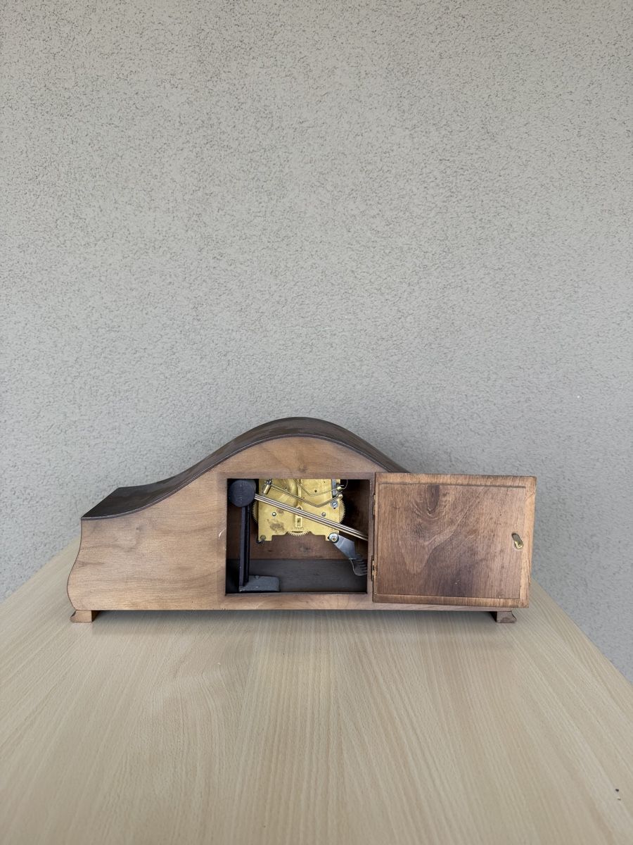 Orologi: Antike Kaminuhr aus Holz, nostalgisch – Usato da Ruswil venduto da marbe01 1