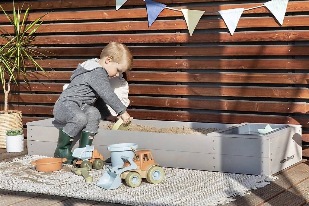 Giocattoli: Muddy Buddy Sandkiste Space Saver – Usato da Sargans venduto da jenabek 1