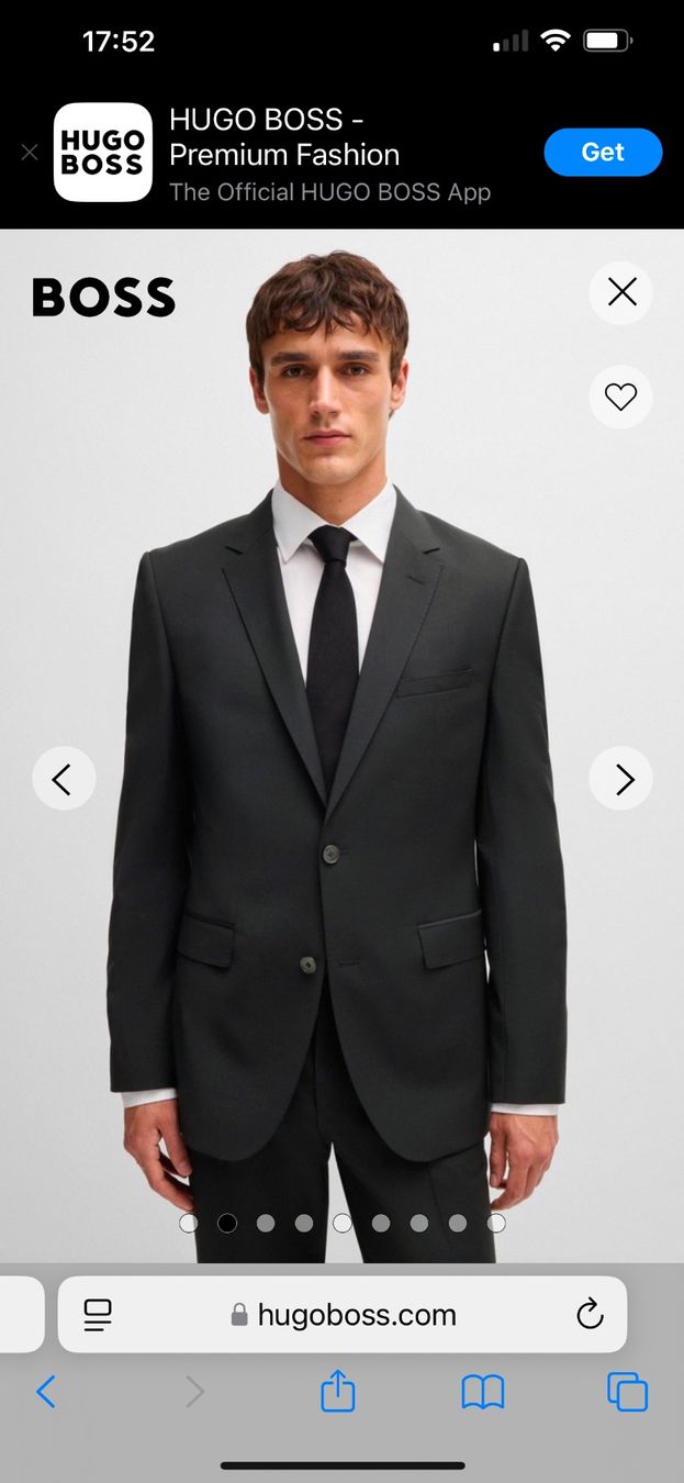 Hugo Boss Completi: Original Hugo Boss Anzug – Usato da Zürich venduto da Marvel07