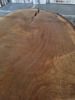 Eiche Baumscheibe Couchtisch Beisteltisch Massivholz 90 mm