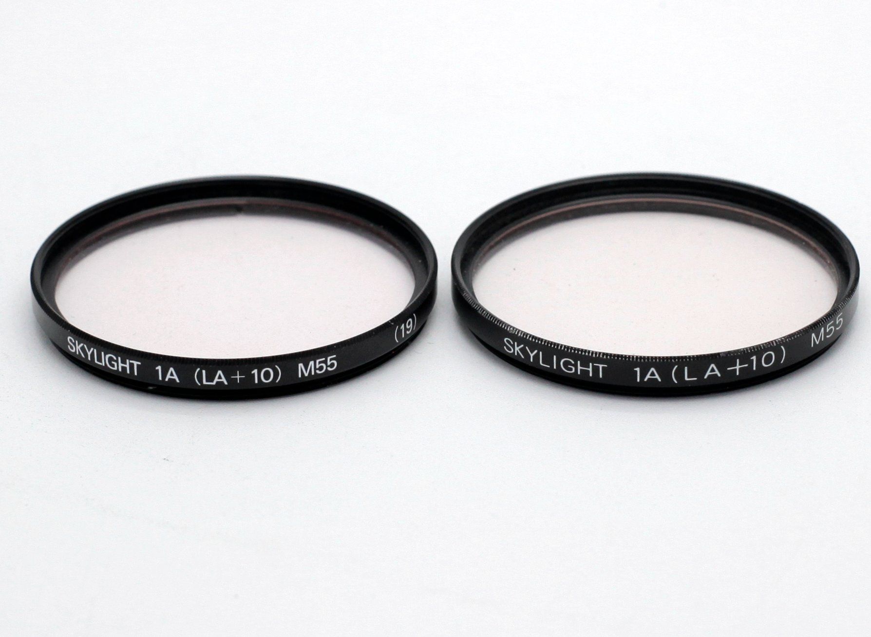 Filter: Skylight Filter 55mm 1A (LA+10) 2 Stk – Gebraucht aus Birsfelden von Foti-Virus