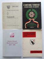 Aesch Broschüren Turnfester und Musikverein